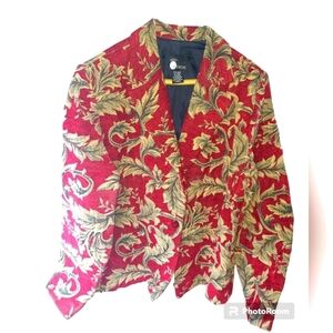 Vintage Womens Tapestry Blazer